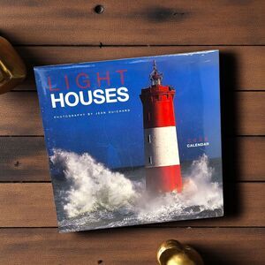 2006 Jean Guichard Lighthouse Calendar Sealed NIP Photography Coastal Decor